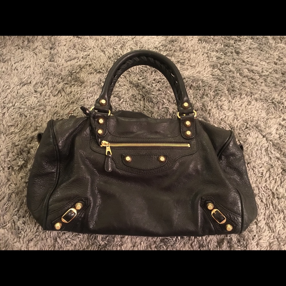 Balenciaga Small Black Classic City Bag